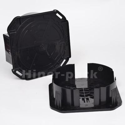 Kebersihan Tinggi 200mm Wafer Caister Box Untuk Packing awet Di Lingkungan Cleanroon