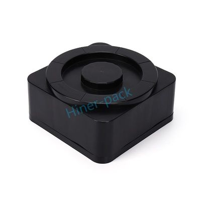 Beli 6 Inch Black ESD Low Gas Release Wafer Carrier Box Bahan PP Konduktif Bersertifikat ROHS online manufacture