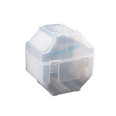 Beli 8 Inch Vertical Wafer Cassette Box Semitransparent PP Material Wafer Storage Box Sesuai dengan SGS online manufacture
