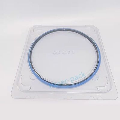 Beli 8 Inci Transparan Single Wafer Container Pengiriman Bahan PET online manufacture