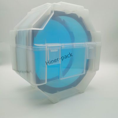 Beli Customized OEM Flex Frame Cassette Semikonduktor 8 Inci Semitransparent Wafer Storage Box online manufacture