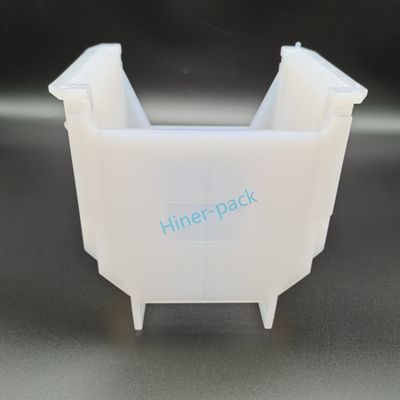 Beli Kaset Kasset Wafer Fosb yang Dapat Digunakan Kembali Pengangkut Kotak 200mm Custom Putih Digunakan Untuk Wafer Fab online manufacture