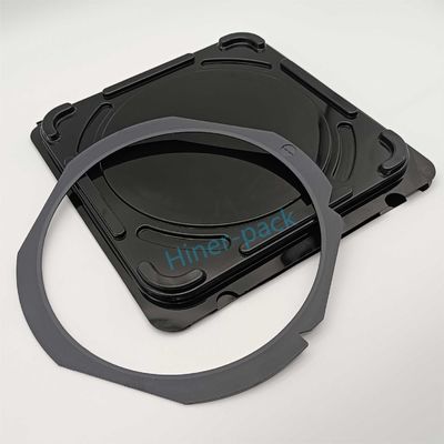 Beli HWS Silicon Wafer Frame Dicing Ring Material PPS Hitam Untuk Pengirim Wafer online manufacture