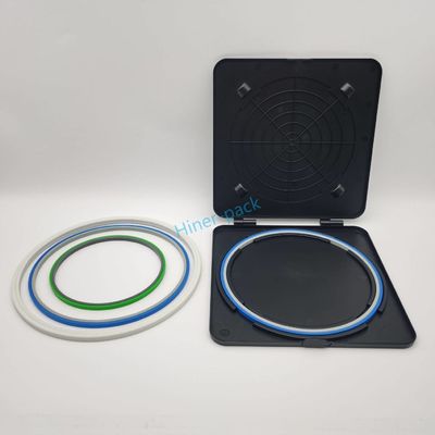 Beli ISO9001 Aksesoris Wafer Hoop Ring Dalam Bulk Berwarna PBT Material Untuk Pengolahan Semikonduktor online manufacture