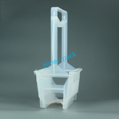Beli Kotak Pengangkut Kaset Wafer Transparan SGS Memenuhi Bahan PP Pengirim Wafer Vertikal online manufacture