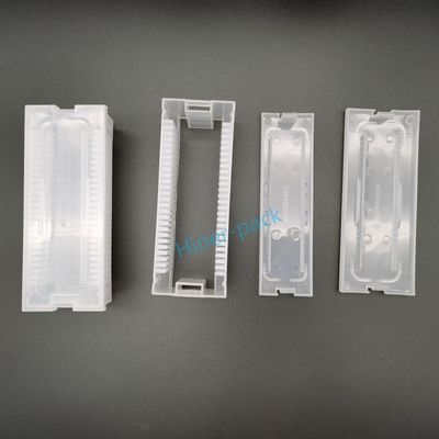 Beli Customized Clean PP Material Wafer Carrier Box 2/3 Inch Series Wafer Shipping Box Untuk Ruang Bersih online manufacture