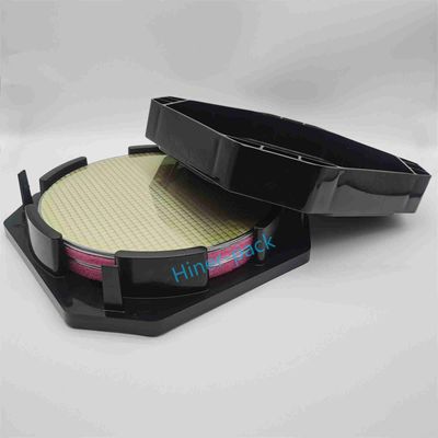 Beli 12 Inch Hitam Produksi Partikel Rendah Shipper Wafer Horizontal Digunakan Dalam Wafer Fab Clean Room OEM Disesuaikan online manufacture