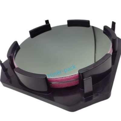 Beli 12 Inci Hitam Horisontal Wafer Carrier Box Shipper Untuk Perputaran Dan Transportasi online manufacture