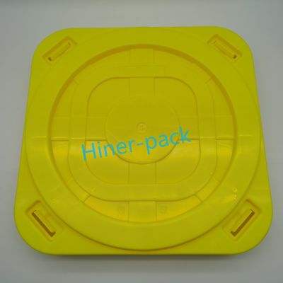 Beli Warna Konduktif PP Bahan Wafer Horisontal Pengirim Dengan Tutup Atas Dan Bawah online manufacture