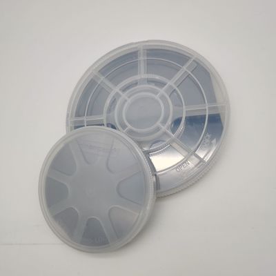Beli Transparan Polypropylene Coin Wafer Shipper Dengan Base Spring Top SGS Compliant online manufacture