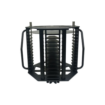 Beli Anti-statis 12 Inch 13 Slot Silicon Metal Wafer Carrying Cassette Dengan Handle online manufacture