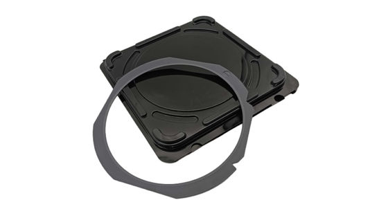 Beli Clamshell Wafer Box Single Flex Frame Pengirim Dengan Match Expand Ring Digunakan Untuk Wafer Fab online manufacture