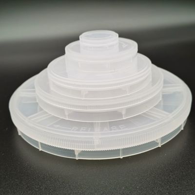 Beli Single Chip Packaging Wafer Shipping Box PP Alam Rilis Gas Rendah Untuk Industri Semikonduktor online manufacture