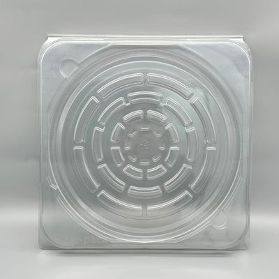 Beli 12 Inch Stackable Silicon Wafer Box Jelas PS Material persegi panjang Dengan SGS Compliant online manufacture